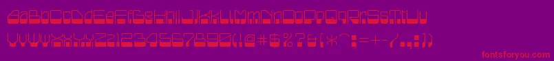 Lisätietoja Blazium-fontista Blazium-fontti – punaiset fontit violetilla taustalla