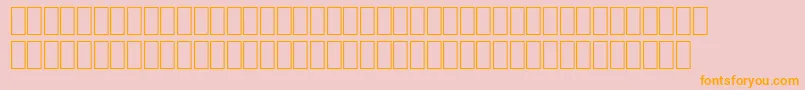 More about Hqpb3 Font Hqpb3 Font – Orange Fonts on Pink Background