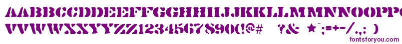 Dirtydoz Font – Purple Fonts