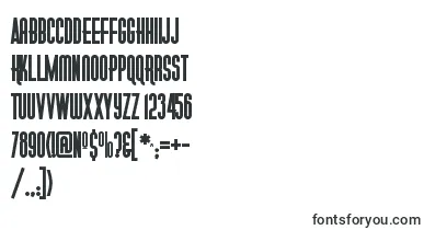GoticaModernaKkV1.1 font – tall Fonts
