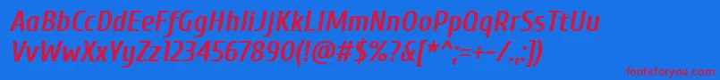 Lisätietoja Cuprum ffy-fontista Cuprum ffy-fontti – punaiset fontit sinisellä taustalla