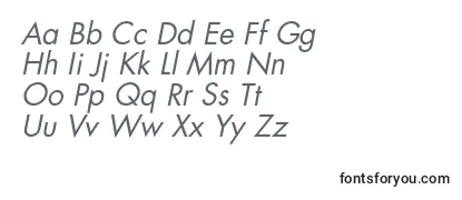 Обзор шрифта AgfatumcItalic