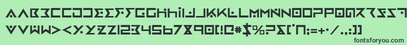 Lisätietoja Iron ffy-fontista Iron ffy-fontti – mustat fontit vihreällä taustalla