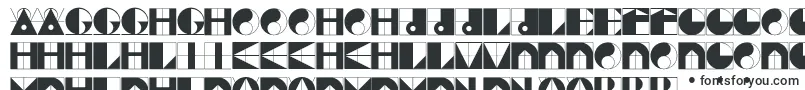 Шрифт Gridriding – зулу шрифты