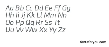 EsphimereItalic Font