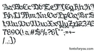 Gotique font – medieval Fonts