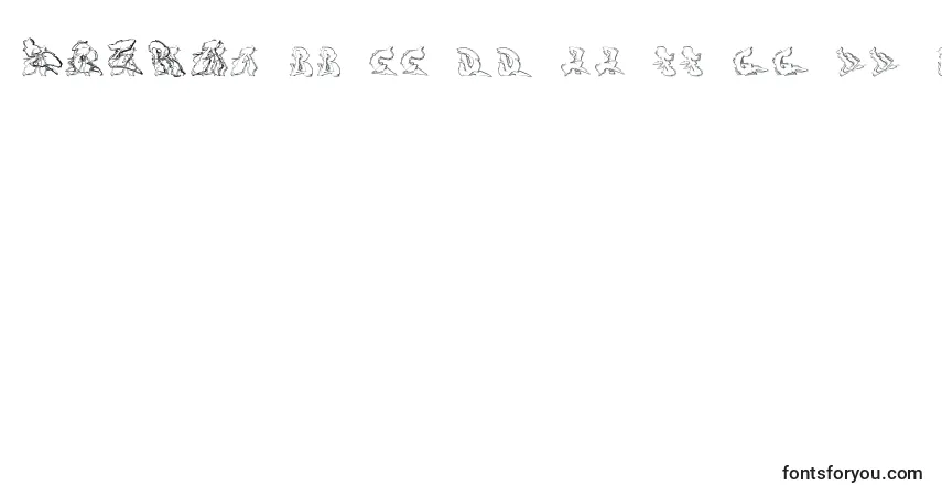 Шрифт Sotra – алфавит, цифры, специальные символы