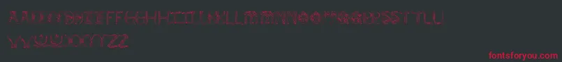 AndersonEmpress2 Font – Red Fonts on Black Background