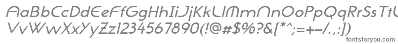 NeogothisadfstdMediumoblique Font – Gray Fonts