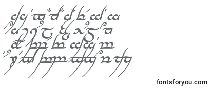 TengwarAnnatarBoldItalic-fontti