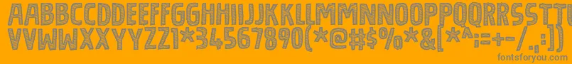 Más sobre la fuente BouledougDemo fuente BouledougDemo – Fuentes Grises Sobre Fondo Naranja