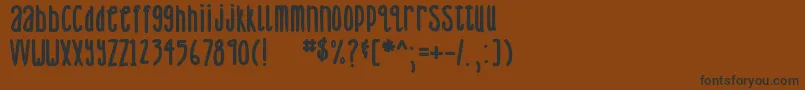 Подробнее о шрифте DjbLemonHeadBold Шрифт DjbLemonHeadBold – чёрные шрифты на коричневом фоне