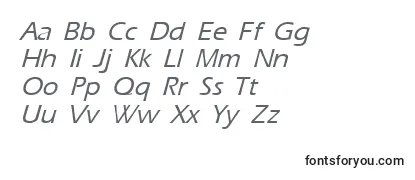 ErgoemildItalic Font