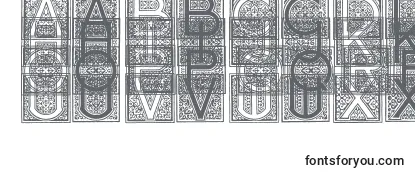 Обзор шрифта MosaicI