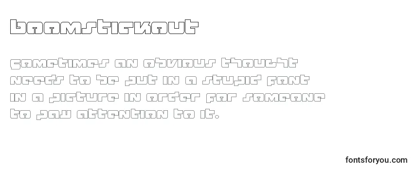 Boomstickout Font