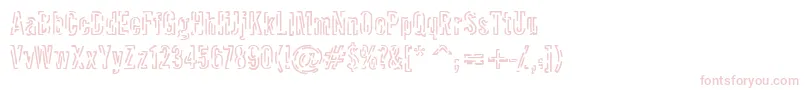 fuente Packet – Fuentes Rosadas Sobre Fondo Blanco