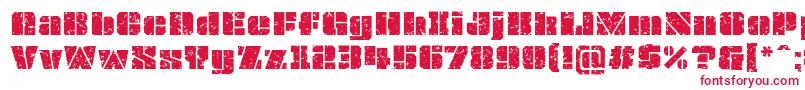 OvrkllGrunge Font – Red Fonts