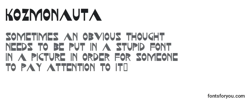 Kozmonauta Font