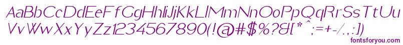 ImeldaLightItalic Font – Purple Fonts