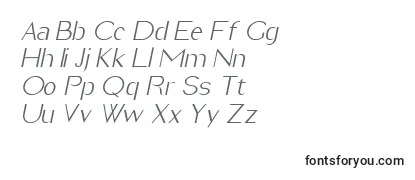 ImeldaLightItalic-fontti