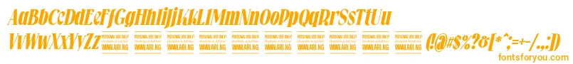 Falkinserifbolditalicpersonal Font – Orange Fonts