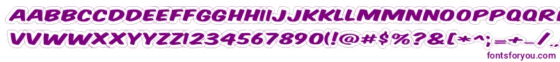 More about Komtitwr Font Komtitwr Font – Purple Fonts on White Background