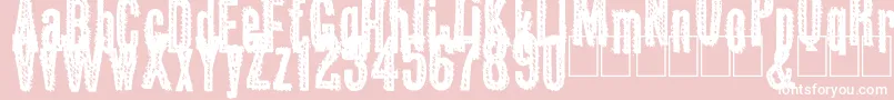 fuente Okas – Fuentes Blancas Sobre Fondo Rosa