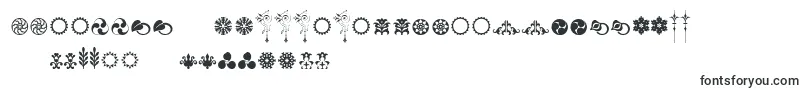 フォントCornucopiaOfOrnamentsTwo – ヨルバ文字