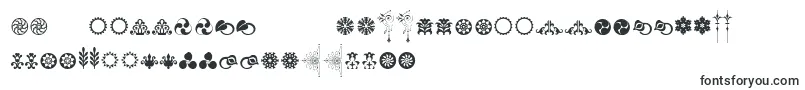 フォントCornucopiaOfOrnamentsTwo – マケドニア文字