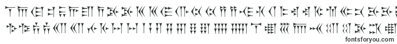 Zarathustra-fontti – epäselvät fontit