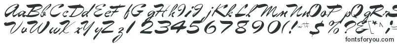 Eggshell61RegularTtcon-Schriftart – Schrägschriften