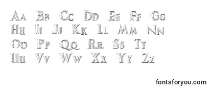 AugustusBeveled Font