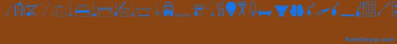 Подробнее о шрифте Tools Шрифт Tools – синие шрифты на коричневом фоне