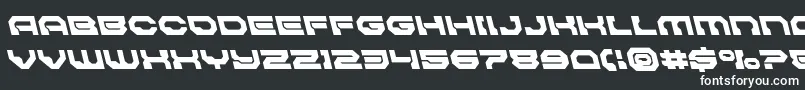 Pulsarclasssolidleft Font – White Fonts