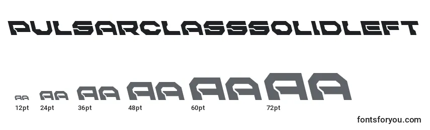 Pulsarclasssolidleft Font Sizes