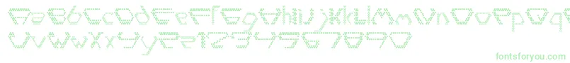 Шрифт Diamondpoint – зелёные шрифты