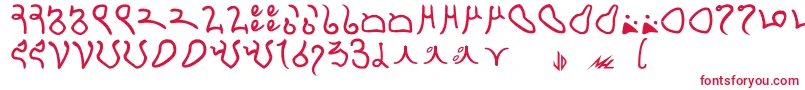 Minbari Font – Red Fonts