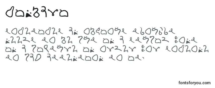 Minbari Font