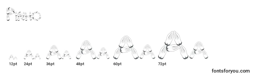 ヘルベチカのフォントサイズ