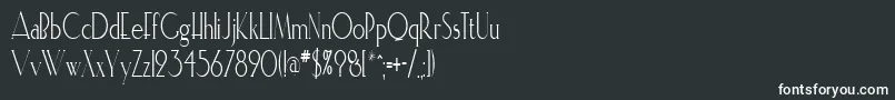 ElisiacondensedRegular Font – White Fonts