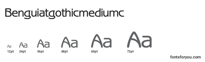 Benguiatgothicmediumc Font Sizes