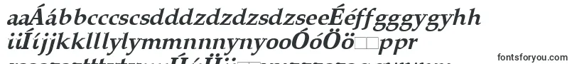 Queensbi-fontti – unkarilaiset fontit
