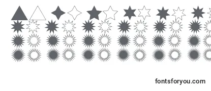 Обзор шрифта EstrellasTfb