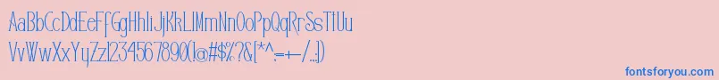 fuente Editors – Fuentes Azules Sobre Fondo Rosa
