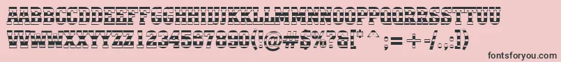 AMonumentotitulstrnr Font – Black Fonts on Pink Background