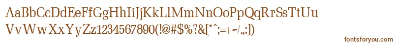 MinimezzoRegular Font – Brown Fonts