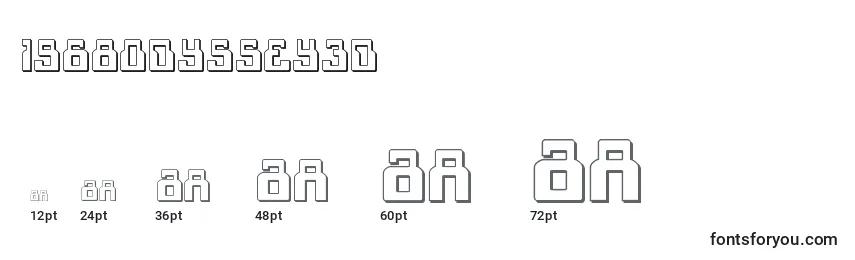1968odyssey3D Font Sizes