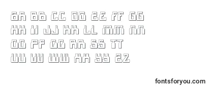 Шрифт 1968odyssey3D