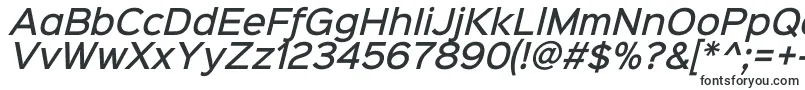 Шрифт Sinkinsans500mediumitalic – шрифты для Xiaomi