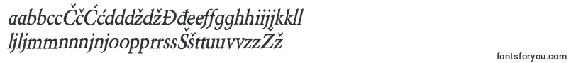 Шрифт BeryliumBdIt – хорватские шрифты
